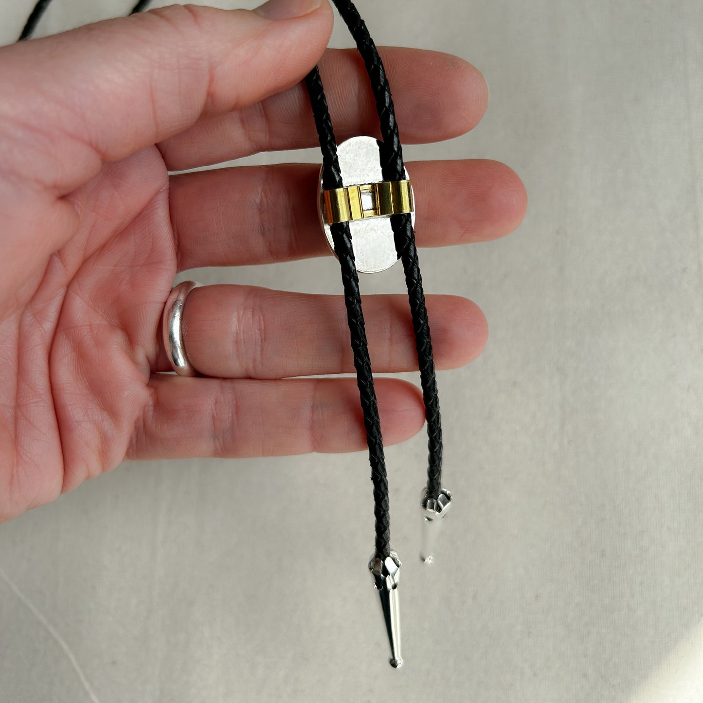 Agate Bolo Tie