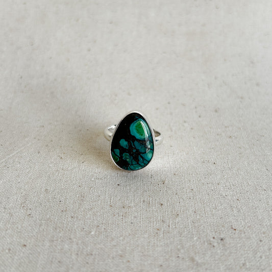 Turquoise Statement Ring - Size N