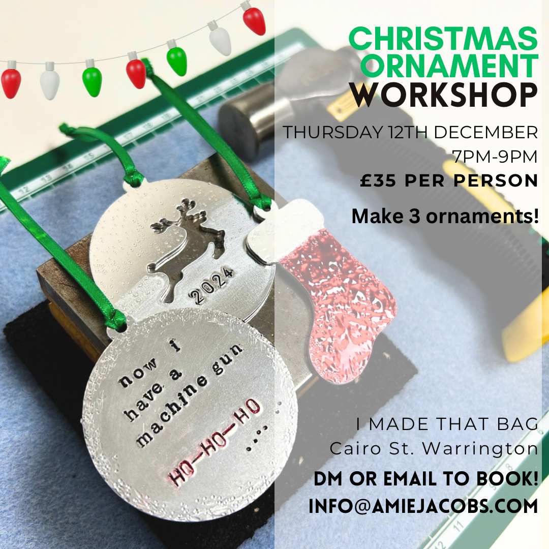 Christmas Ornament Workshop 12/12