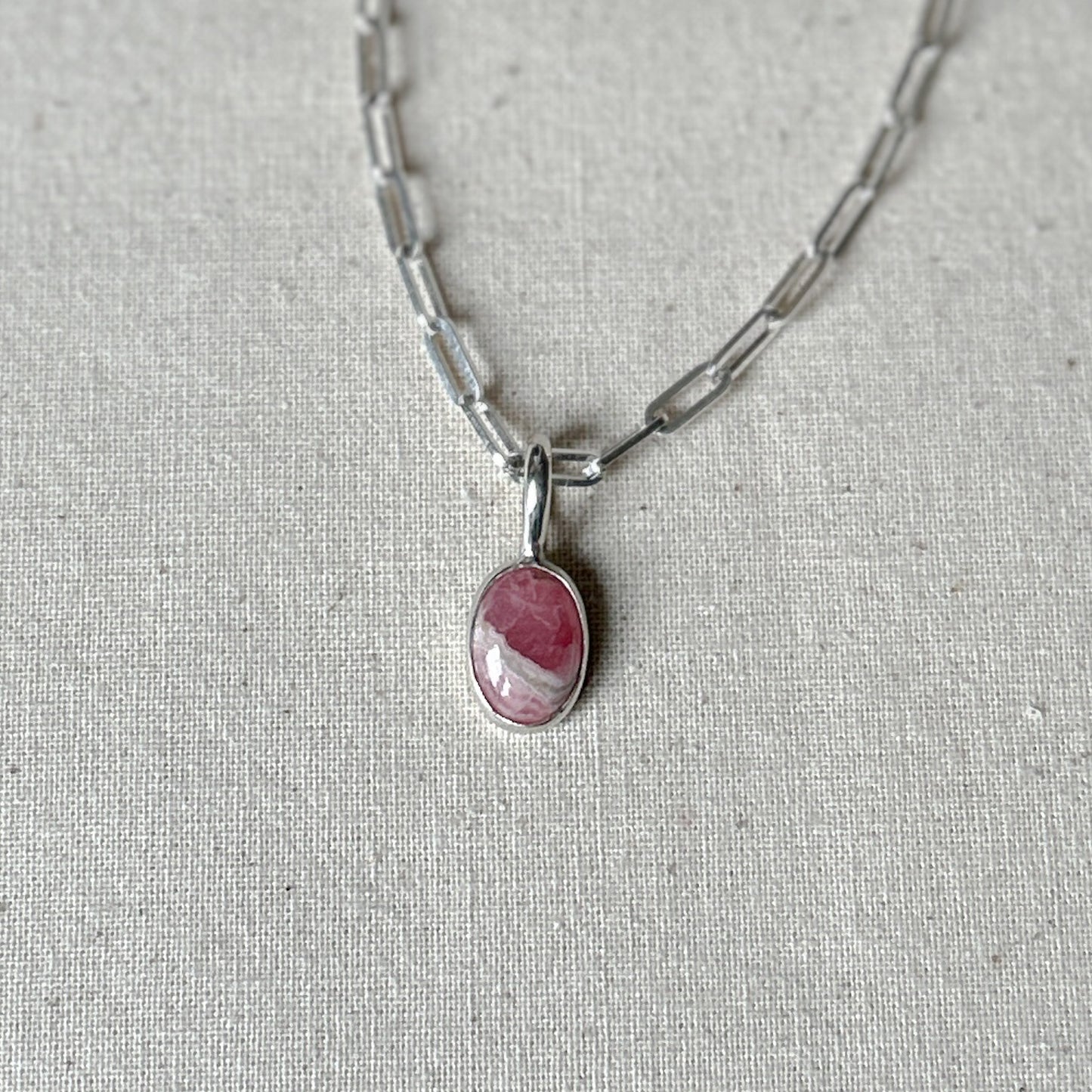 Rhodochrosite Pendant