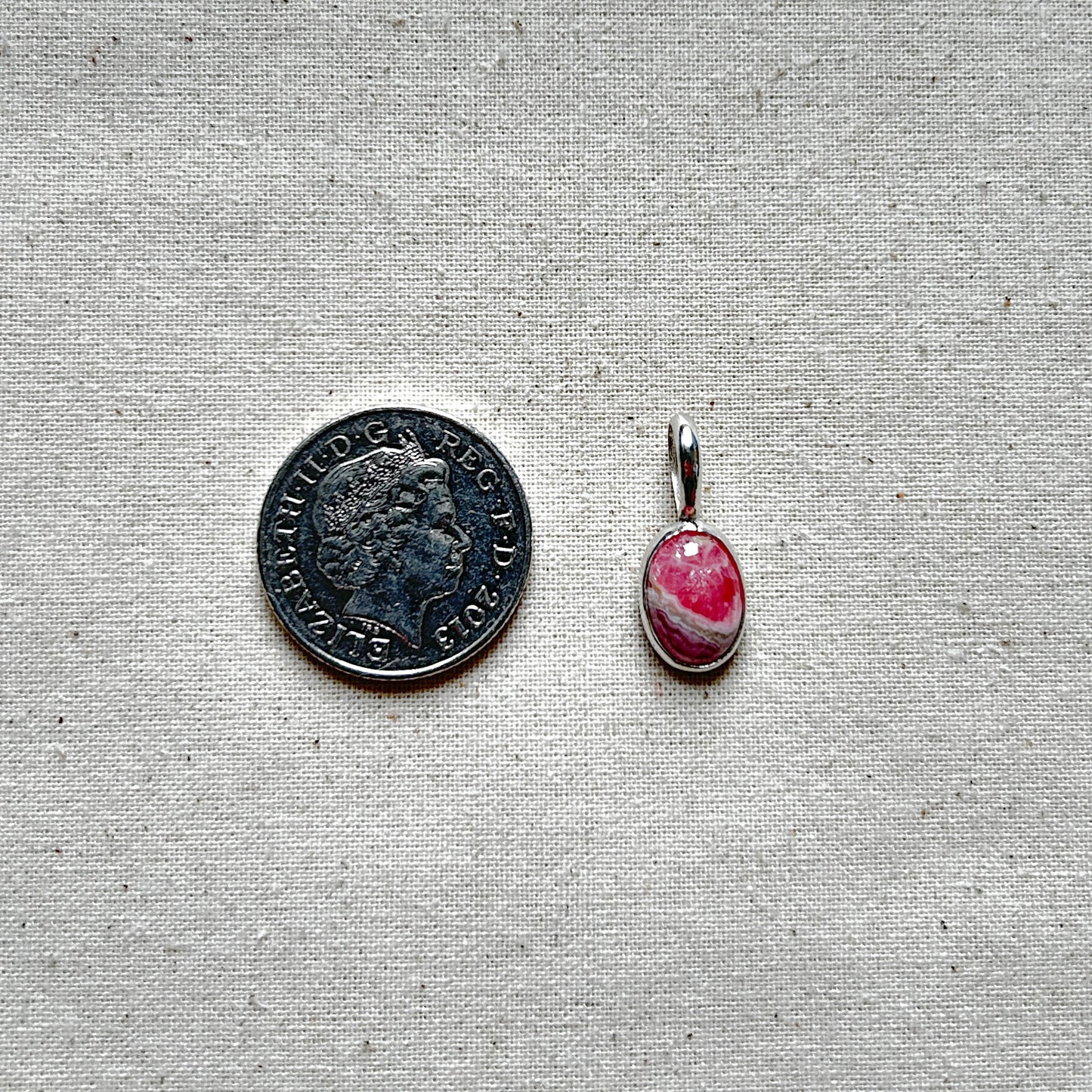 Rhodochrosite Pendant