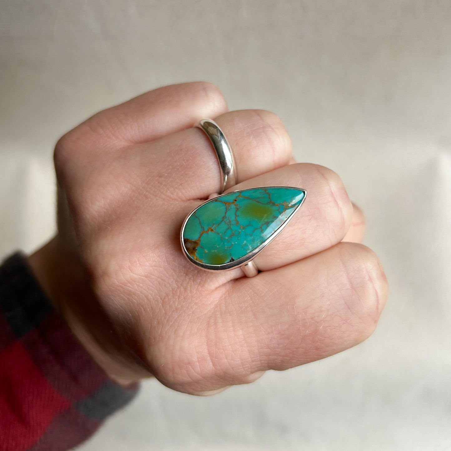 Turquoise Talon Ring