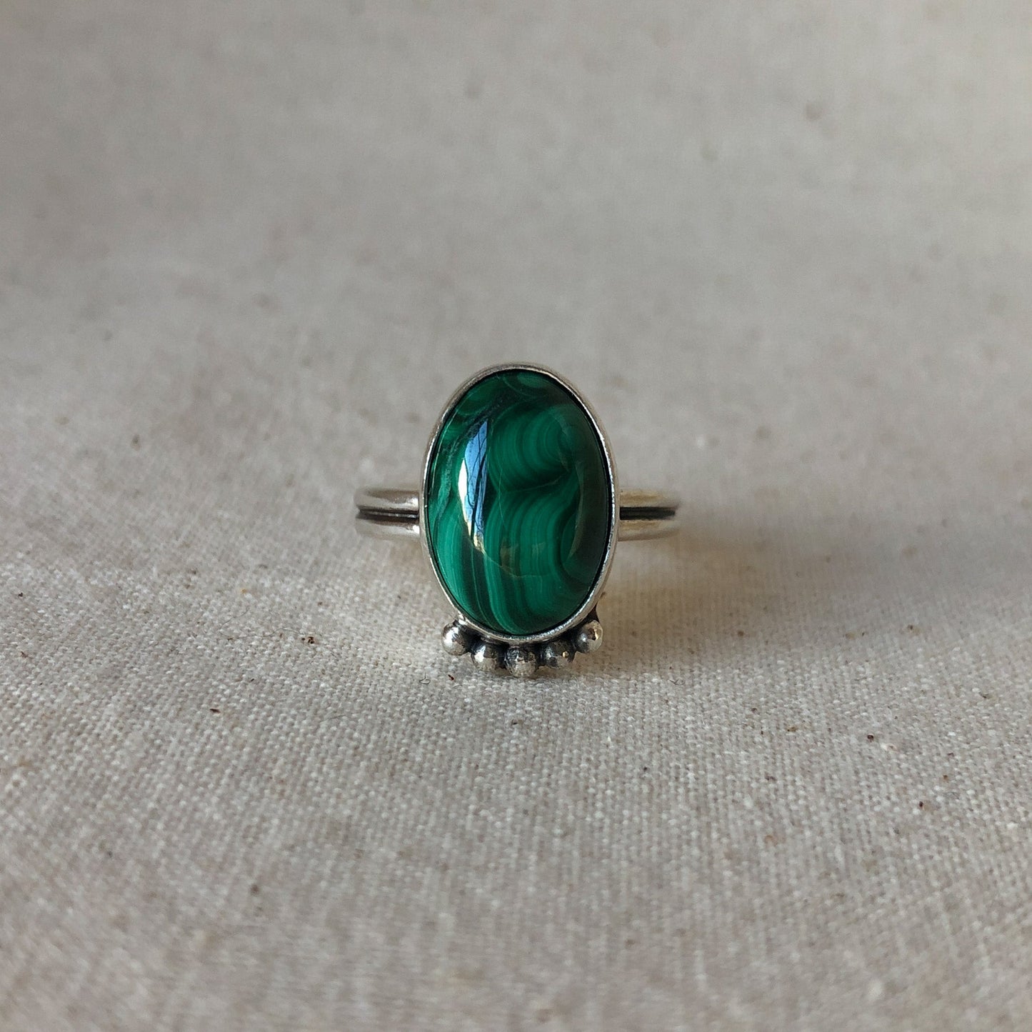 Malachite Ring - Amie Jacobs