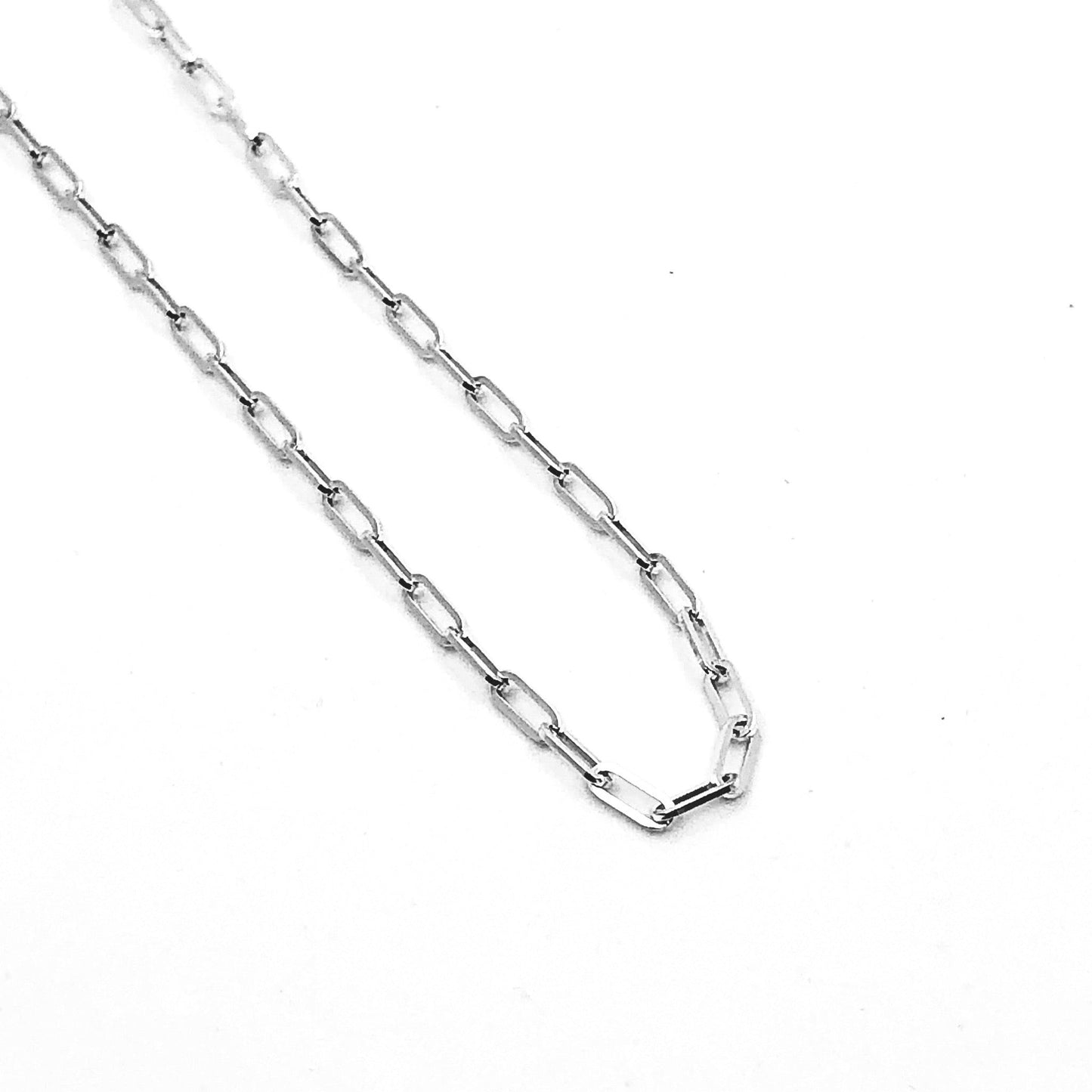 Simple Silver Chain for Men