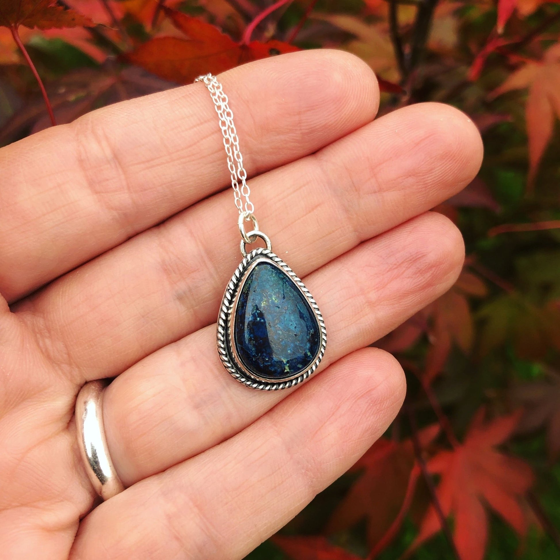 Sterling Silver Tear Drop Pendant